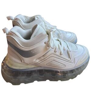 Shoes 53045 Bump'Air 3D Sneaker Platform White Unisex Sz 40 Sz 9